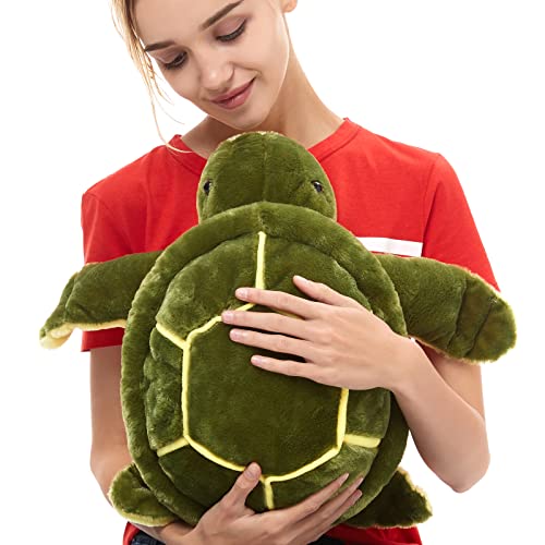 Doldoa Big Plush Eyes Sea Turtle Stuffed Animal Tortoise Toys For Children Girlfriend (17 Inch) #TOP4