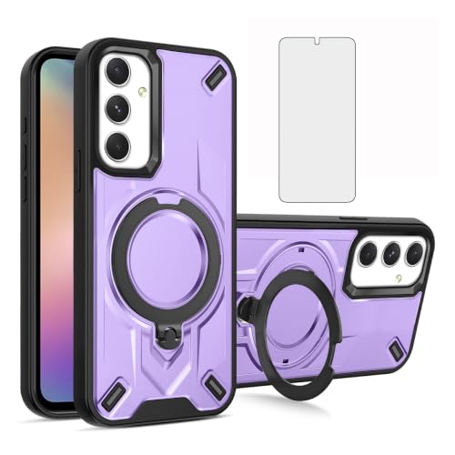 Coque Samsung Galaxy A54 5G Asuwish avec verre trempé et anneau