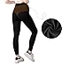 Guzeyina Women's Maternity Leggings Over The Belly Pregnancy Yoga Pants Active Womens Wear Workout Leggings for Tummy Control (US, Alpha, Medium, Regular, Regular, Black x 2)