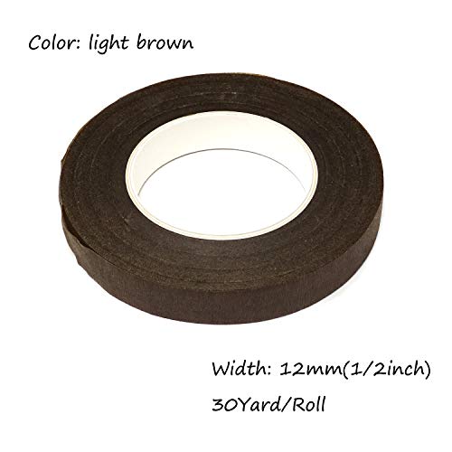 Cinta floral de 30 yardas resistente y flexible para composición de ramos botánicos 2