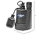 Superior Pump 92250 1/4-HP Thermoplastic Submersible Sump Pump with Tethered Float Switch