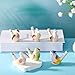 Gejoy Bird Water Whistles Ceramic Bird Call Warbling Water Whistles Colorful Porcelain Toys for Adults Birthday Easter Gift(6 Pcs,Bright)