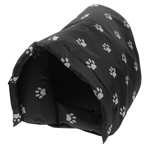 NOLITOY 防雨暖かい犬小屋 ネスト 暖房付きの屋外キャットハウス 丸型猫トンネルベッド洗える 猫のコンドミニアム 猫の家 耐候性屋外キャットハウス 猫犬用多目的ベッド 犬の家 ファブリック