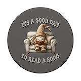 Zoom IMG-2 funny reading gnome for women Zoom IMG-2 funny reading gnome for women