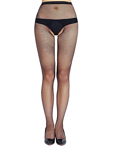 Image of Womens Suspender Pantyhose High Waist Fishnet Tights Fishnet Stockings Thigh High Stockings