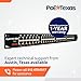 PoE Texas 24 Port PoE Injector - Multi-Port PoE Gigabit Rack Mount Midspan for IP Cameras, Phones, WiFi AP, Add Power Over Ethernet to Non-PoE Switch or Network Router, Includes 56v 240w Power Supply