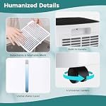COSTWAY Dehumidifier for Large Room and Basements, Portable 30 Pints - Image 3