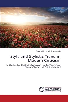 Paperback Style and Stylistic Trend in Modern Criticism Book