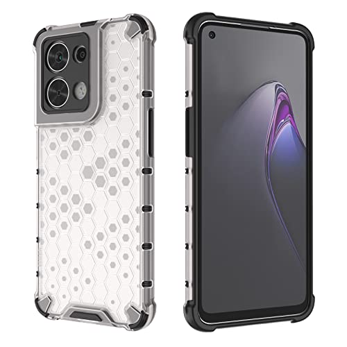 Image of Glasgow Back Case Cover Compatible with Oppo Reno8 5G / Reno 8 5G (Stylish Design) - Transparent