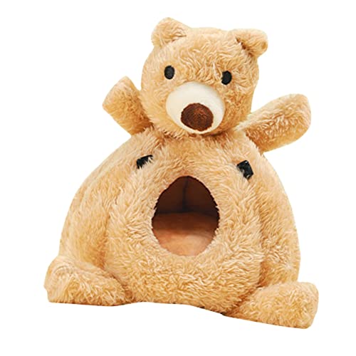 Toyvian Maison Douillette pour Hamster Abri Confortable Coton pour Chinchilla et Petits Animaux Fournitures pour Hamsters et Rongeurs S