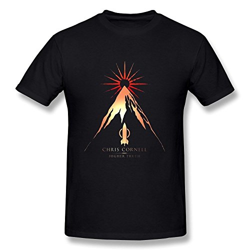 Mary Lee Men's Chris Cornell Higher Truth T-Shirt- Black