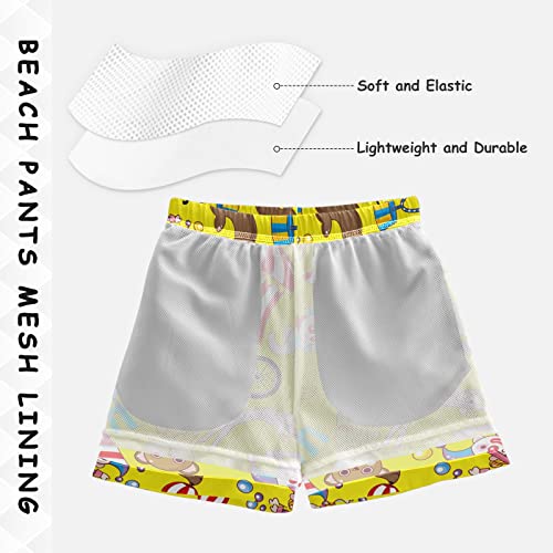 Boy Swim Trunks Quick Dry Bathing Suit Swimsuit Toddler Beach Board Shorts3