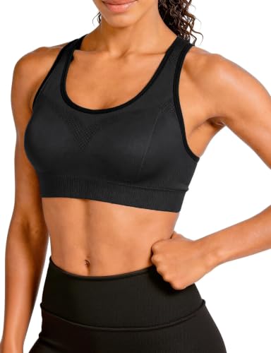Image of Match Racerback Sports Bra for Women, Mid-Impact, New Size