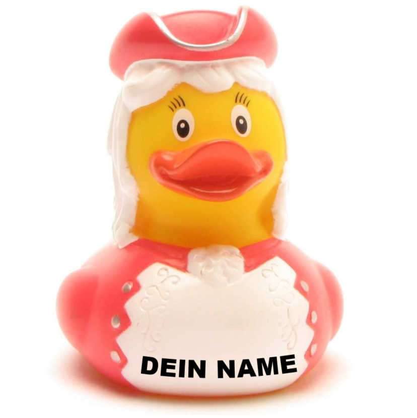 Bath Duck - Personalised (Funkenmariechen Red Duck)