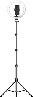 Products LED Ring Light Beauty Fill Light Photography Thread with Stand, Stretchable Dimmable Fill Lighting Kit Selfie, Makeup Live YouTube Vlog Phone Video Shooting