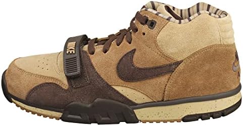 Nike Men's Air Trainer 1 Basketball Shoes, Hay/Baroque Brown-taupe, 9 | Image 4