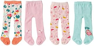 Baby Annabell Unisex Kids 43 Cm Baby Annabell Tights 2pcs 2 Assorted, Multicolored, 3 Years UK