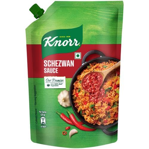 Knorrtoys Schezwan Sauce, 500g, 25 Servings, Made with Garlic, Tomato, Ginger and Chillies