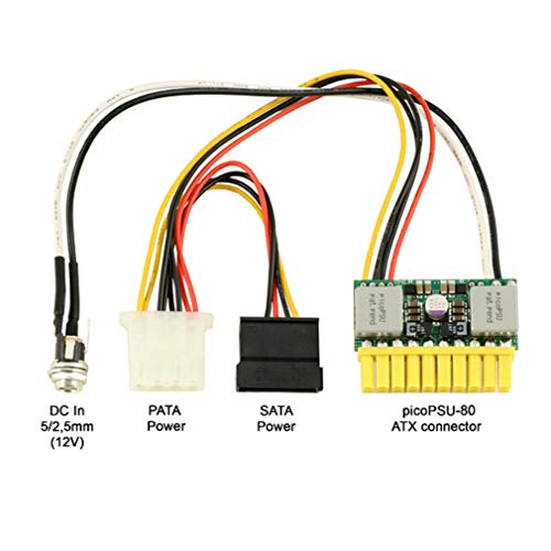 Kit completo picoPSU-80 + adaptador 60W ATX Mini-ATX miniatura 2