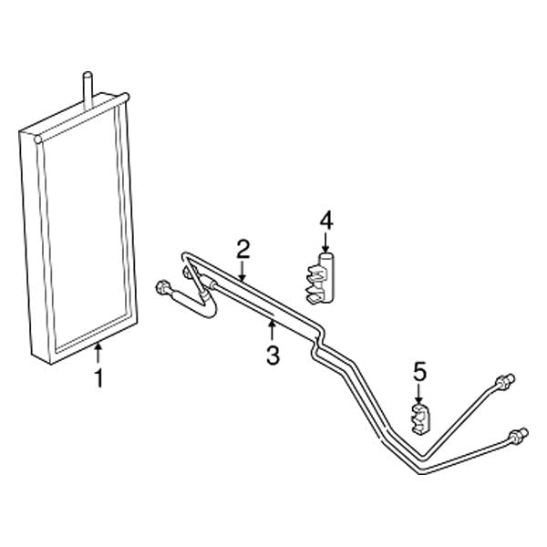 Amazon.com: Mopar Tube Oil Cooler - 55056534aa : Automotive