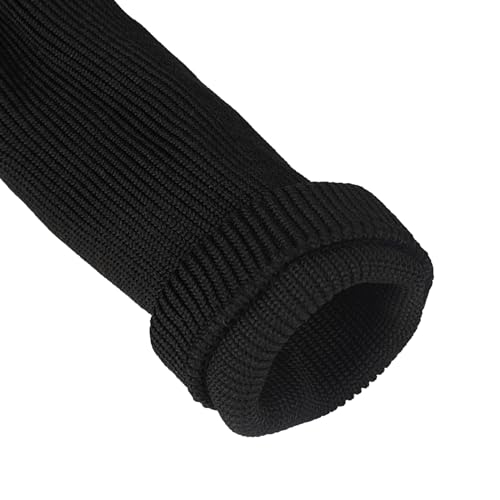 Andux Golf Hybrid Schlägerhaube mit langem Hals Nummernanhänger 3er-Pack CTMT-01 Schwarz