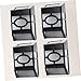 Gadpiparty 4 Pack Retro Solar Led Wall Lights Waterproof Yard Outdoor Lighting Tool Solar Power Lamp for Daily Use Easy Installation Durable for Garden Pathway