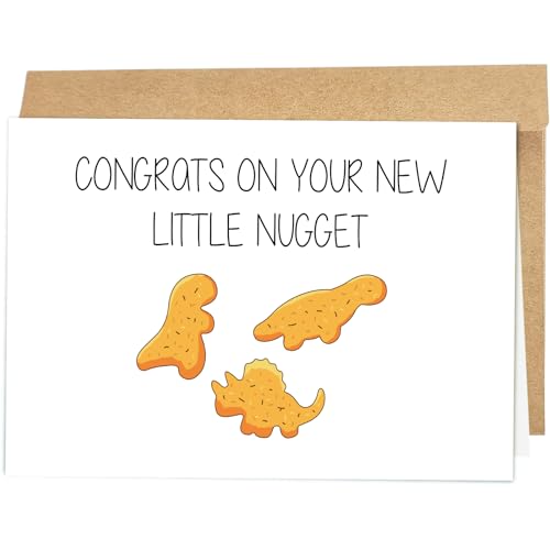 Naixiwen Cute New Baby Congrats Card image