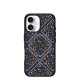 OtterBox iPhone 16 Symmetry Series Clear Case - Floral Romance Blue