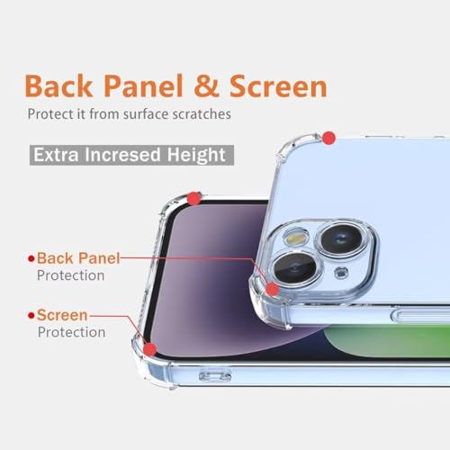 YUEQIAN Case for Xiaomi Redmi Note 13 Pro+ Plus 5G, Fashion Flower Cartoon Pattern Clear Cover - Image 4