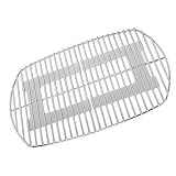 Onlyfire Grillrost Edelstahl,Ersatzrost passend (54.6 * 38.5 cm)für Gasgrill der Serien Weber Q200, Q220, Q2000, Q2200, Q2400