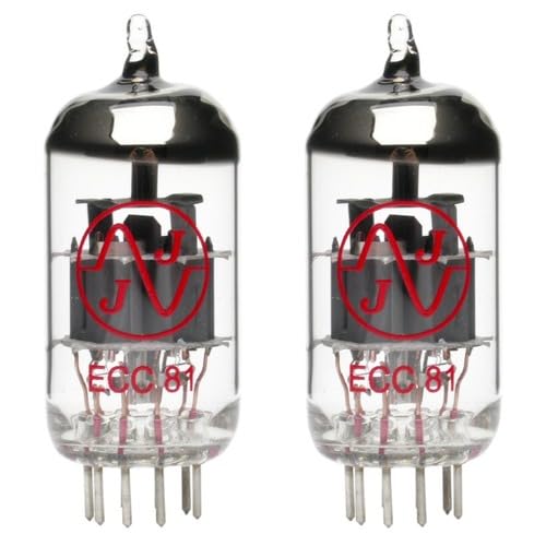 Pair of JJ ECC81 / 12AT7 Preamp Vacuum Tube
