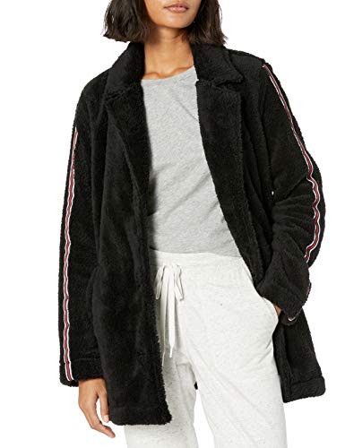 PJ Salvage Women's Winter coat Sleepwear, -black, Large