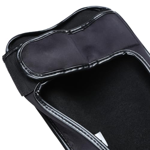 Image of XPEED Matt PU Grappling ShinGuard /Shin Pad | Thick Padding Forefoot | Shin Guard for Men and Women | Training Practice and Sports | Kickboxing shinpad | Baseball | Cricket | Sports Shinguards (S)