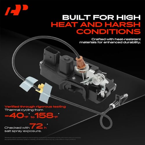 Image of A-Premium Rear Left Driver Side Door Lock Actuator Compatible with Chevrolet Chevy HHR 2008-2011, HHR 2006