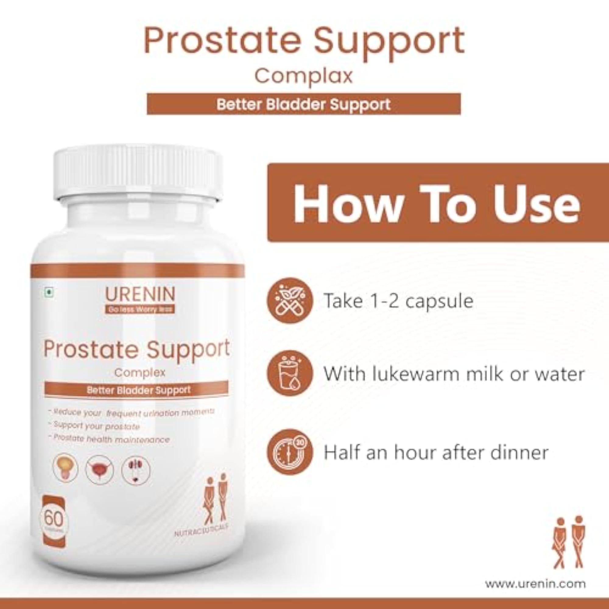 Prostate Support Complex, 60 Tablets (Pack of 3)