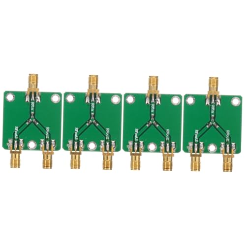 Alipis 4pcs Coaxial Cable Splitter 2 Way Signal Power Splitter for Internet Tv