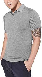 Lululemon Metal Vent TECH Polo - BLK/WHT (Black/White) (M)