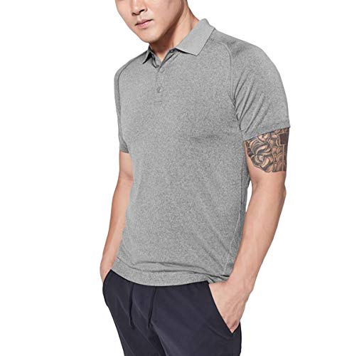 Lululemon Metal Vent TECH Polo - BLK/WHT (Black/White) (M)