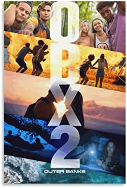 BRRF Outer Banks Poster Poster Decorative Painting Canvas Wall Art Living Room Posters Bedroom Painting 12x18inch(30x45cm)