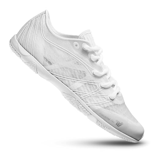 Varsity Spirit Ascend Air White Cheer Shoes and Black Cheer Shoes for Women - Competition Cheerleading Gear