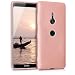 Produktbild kwmobile Hülle kompatibel mit Sony Xperia XZ3 - Hülle Handyhülle - Handy Case in Metallic Rosegold