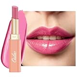 Oulac Rossetto Nutriente Rosa - Nutri e Ammorbidisci le Labbra, Texture Idratante, Lip Care, Idrata e Rimpolpa le Labbra Secche, Vegan, 07 First Love