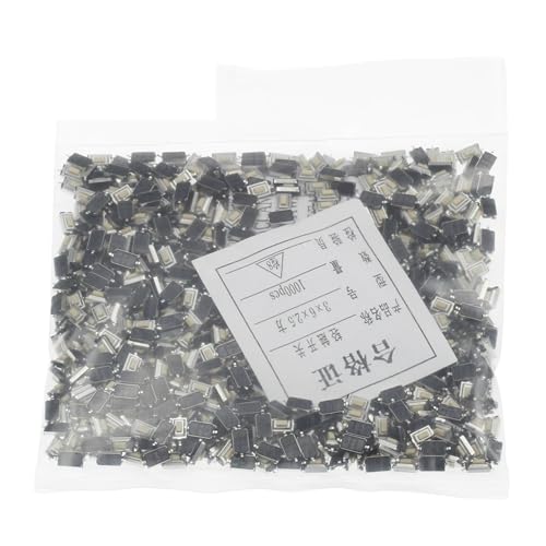 Interruptores táctiles 3x6x2,5 mm SMD para reparar mandos de garaje y llaves de coche