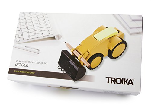 その他 TROIKA OFFICE TRUCKER Troika Steel and Chrome Semi-Truck Desk Organizer | Troikaus.com
