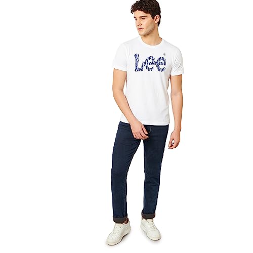 Image of Lee Men's Solid Crew Neck Slim Fit T-Shirt