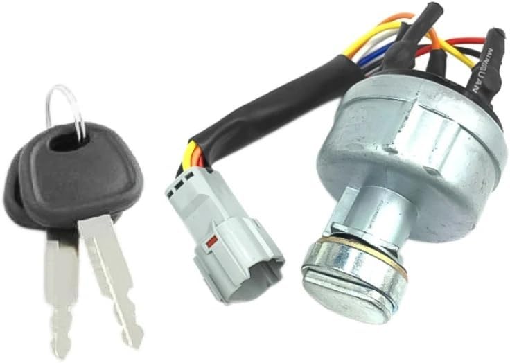 Repair Parts Excavator Accessories SY 75/215/235-8 Ignition Lock Electric Door Lock Ignition Start Switch