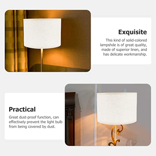 Table Lamp Shade Simple Modern Floor Light Cover Chandelier Light Cover Bulb Cage Guard For Living Room Bedroom, 20*18Cm #TOP4
