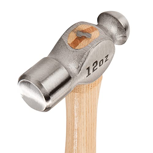 ESTWING Martelo Ball Peen – Ferramenta de trabalho em metal de 355 ml com cabeça de aço forjado e ca