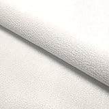 DFL Anti Pill Polar Fleece Fabric| 60 Inch Wide Soft Fleece | for Blankets, Clothing, Pet Beds and Craft Projects(Ivory)