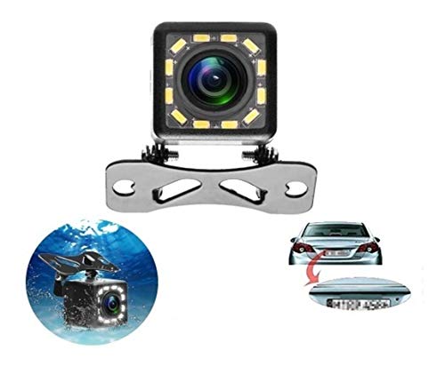 Audio Para Autos, Wireless HOPEMOB Camara De Reversa 12 Led con Vision Nocturna Impermeable Angular De 170 Grados contra Agua Seguridad